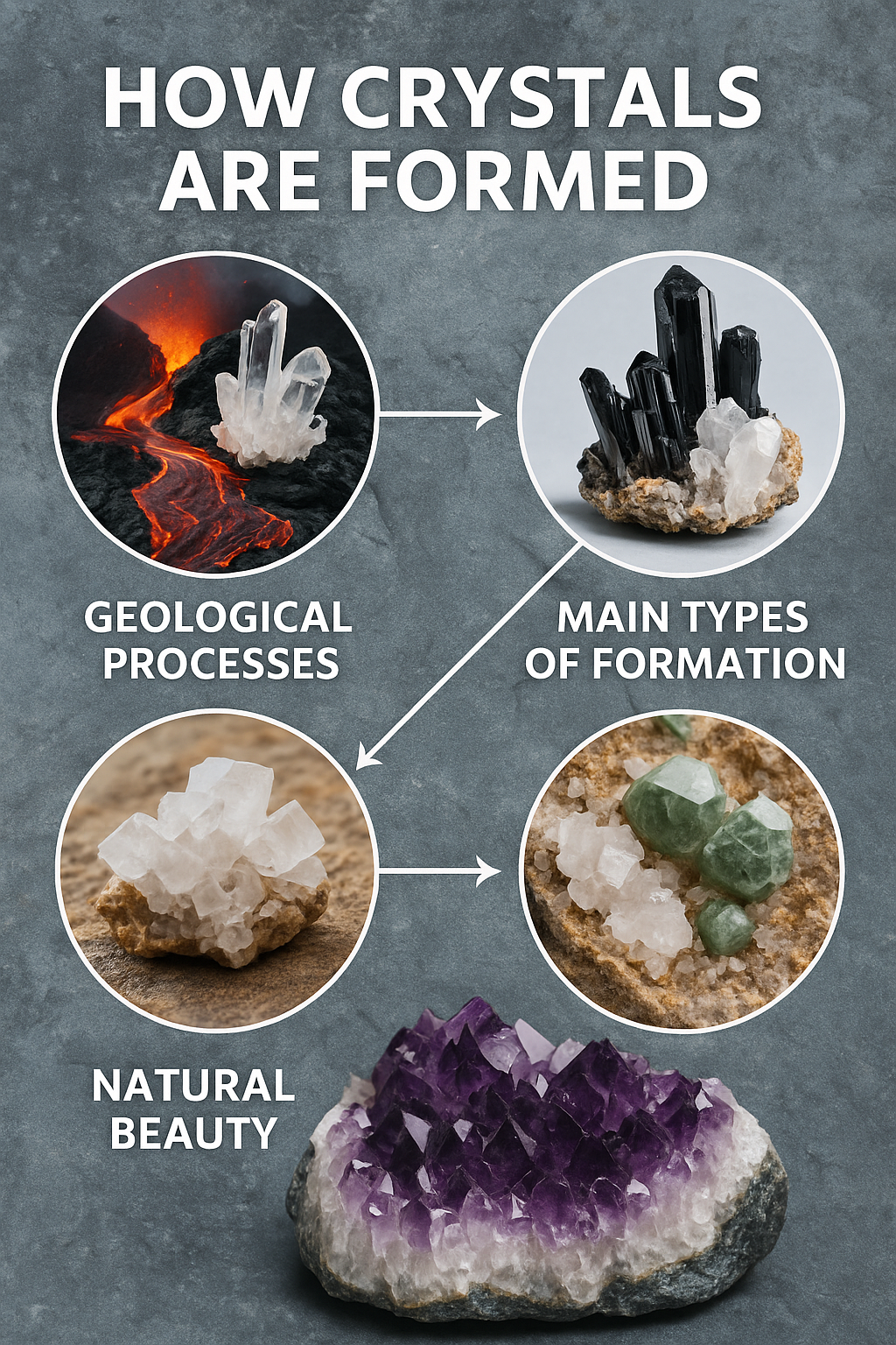 How Crystals Are Formed: Nature’s Masterpieces