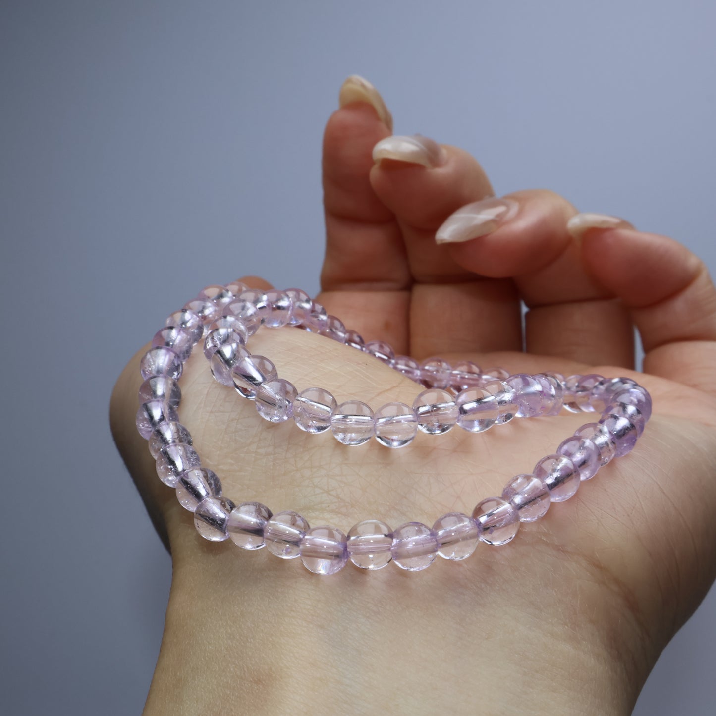 Amethyst Duo-Wrap Bracelet 玻利維亞紫水晶雙圈手串 – 5 mm(Bolivia 玻利維亞)