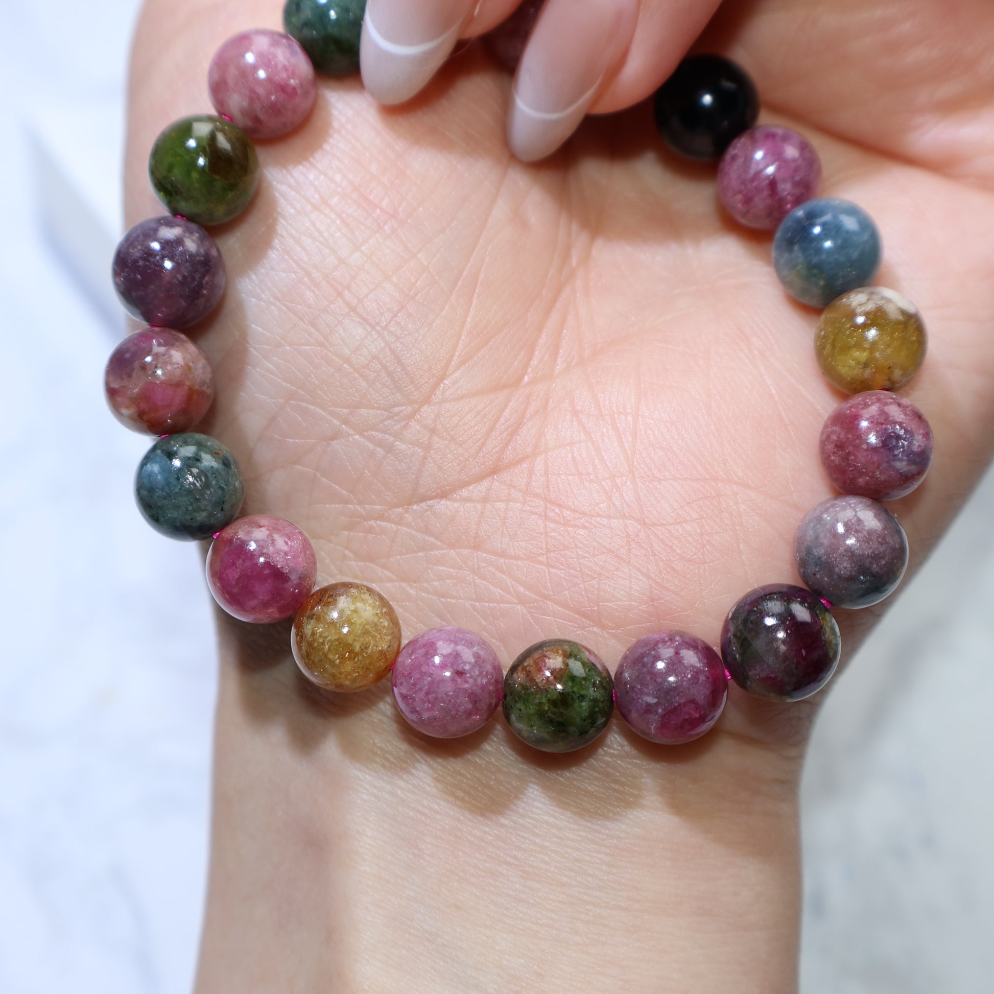 Side angle close-up emphasizing glossy surface and rich tones