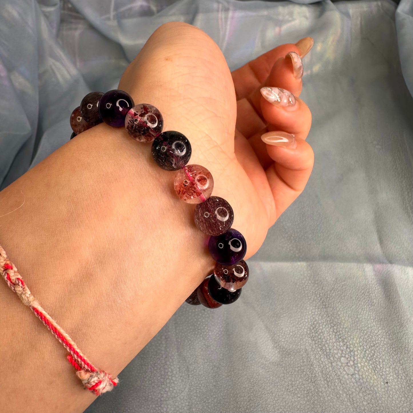 Premium Super Seven Bracelets - Wearable CRYSTAL Melody’s Stone 9.5mm