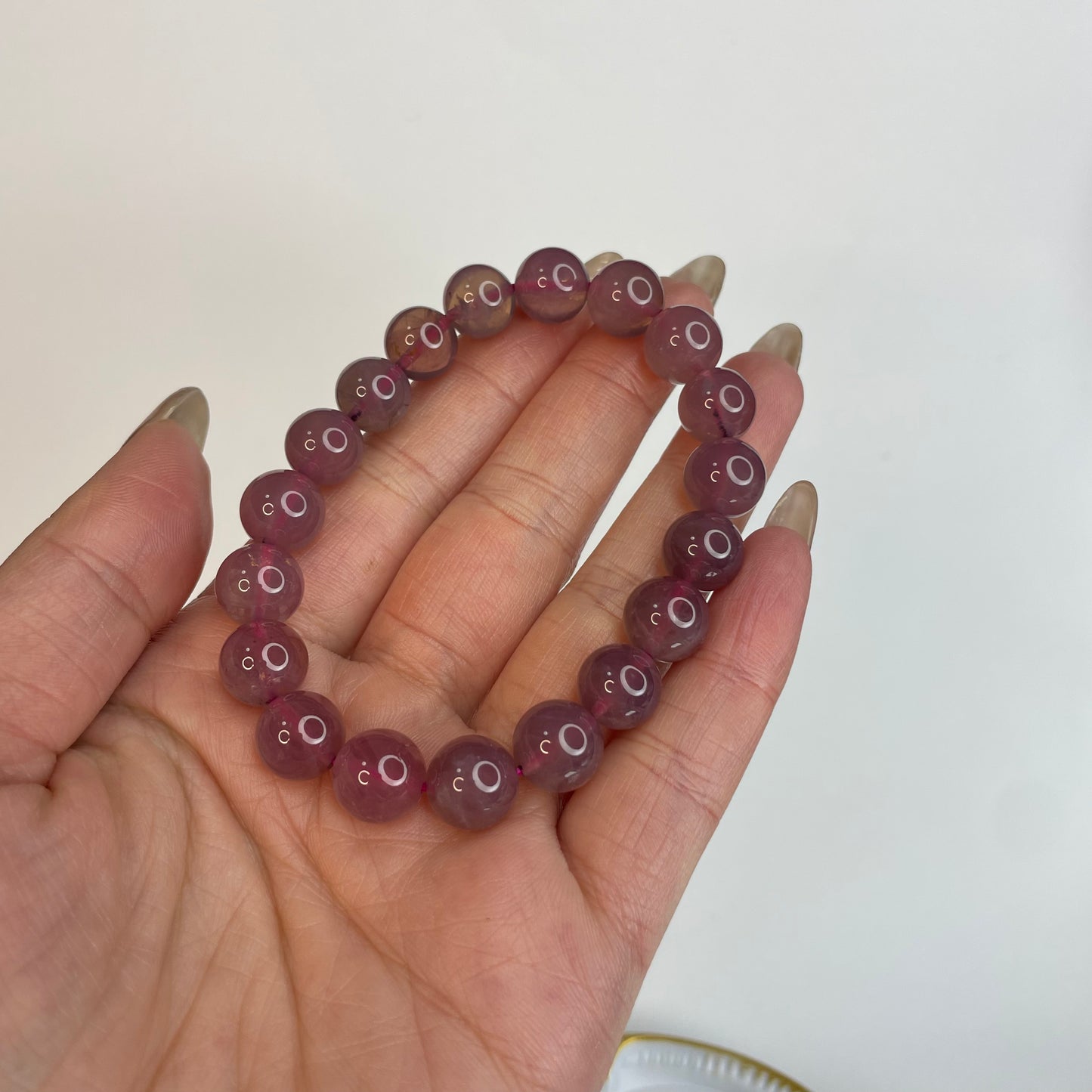 Madagascar Rose Quartz Bracelet – 10mm Beads