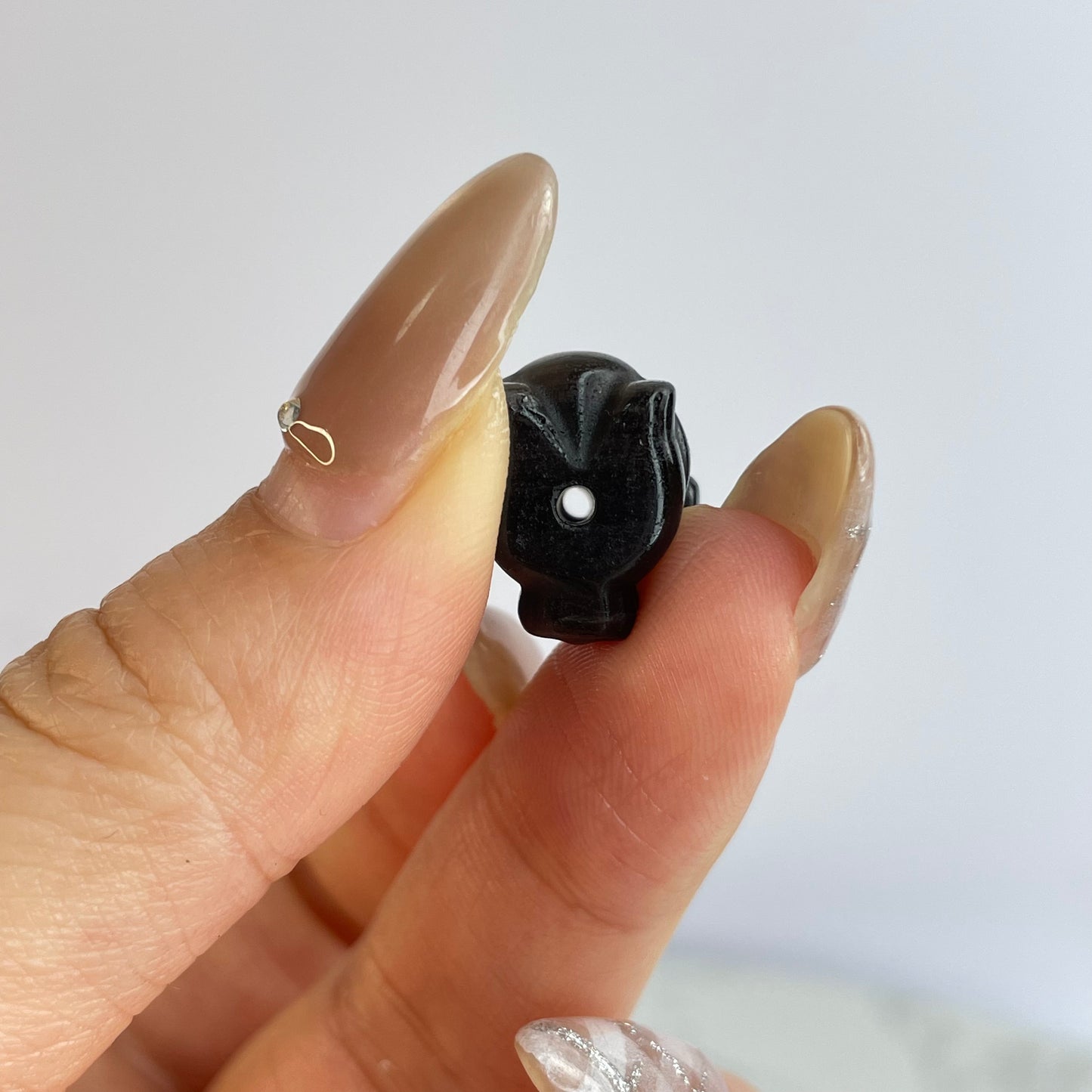 Silver Sheen Obsidian Astronaut Figurines 銀曜石太空人公仔 – Set of 3(DIY配件)