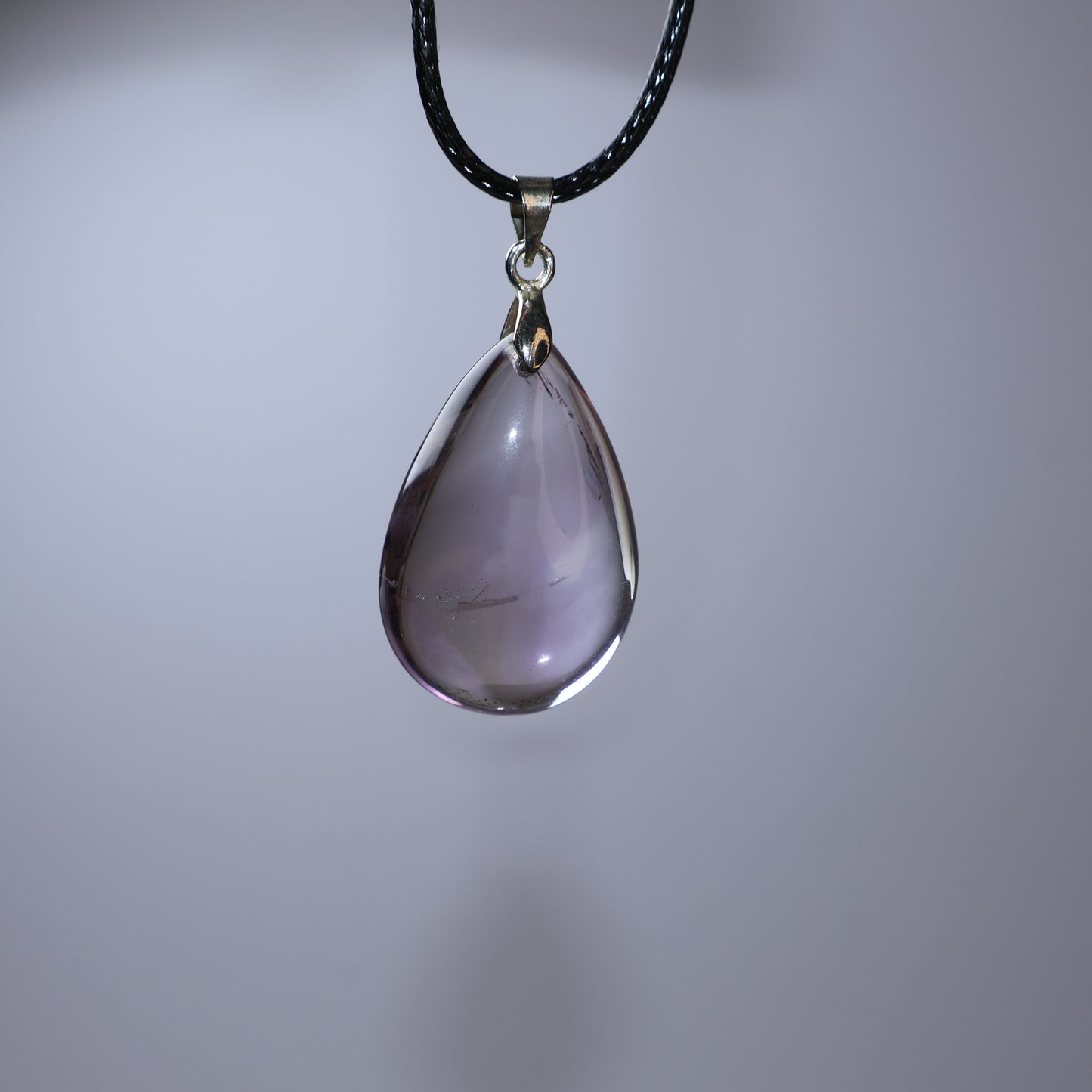 Natural Ametrine pendant with colour zoning