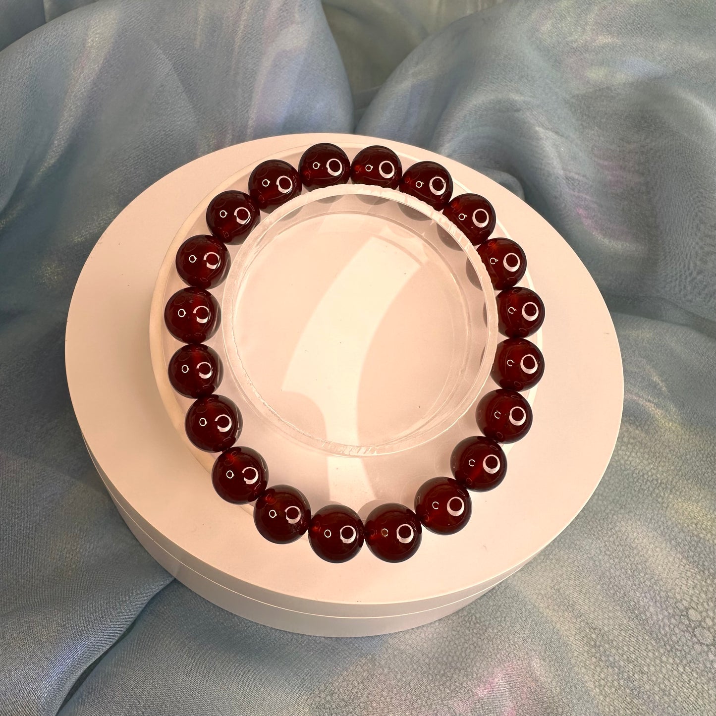 Orange Garnet Bracelet – Fiery Vitality & Passion
With Authentic Chinese Gem Certificate