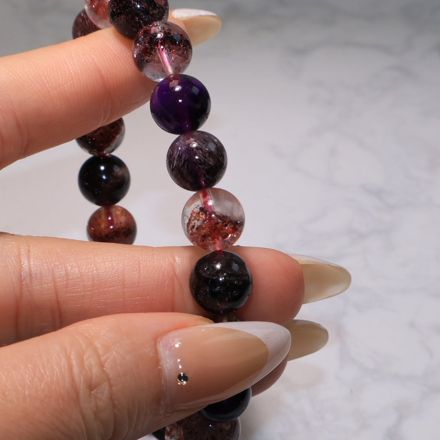 Premium Super Seven Bracelets - Wearable CRYSTAL Melody’s Stone 9.5mm