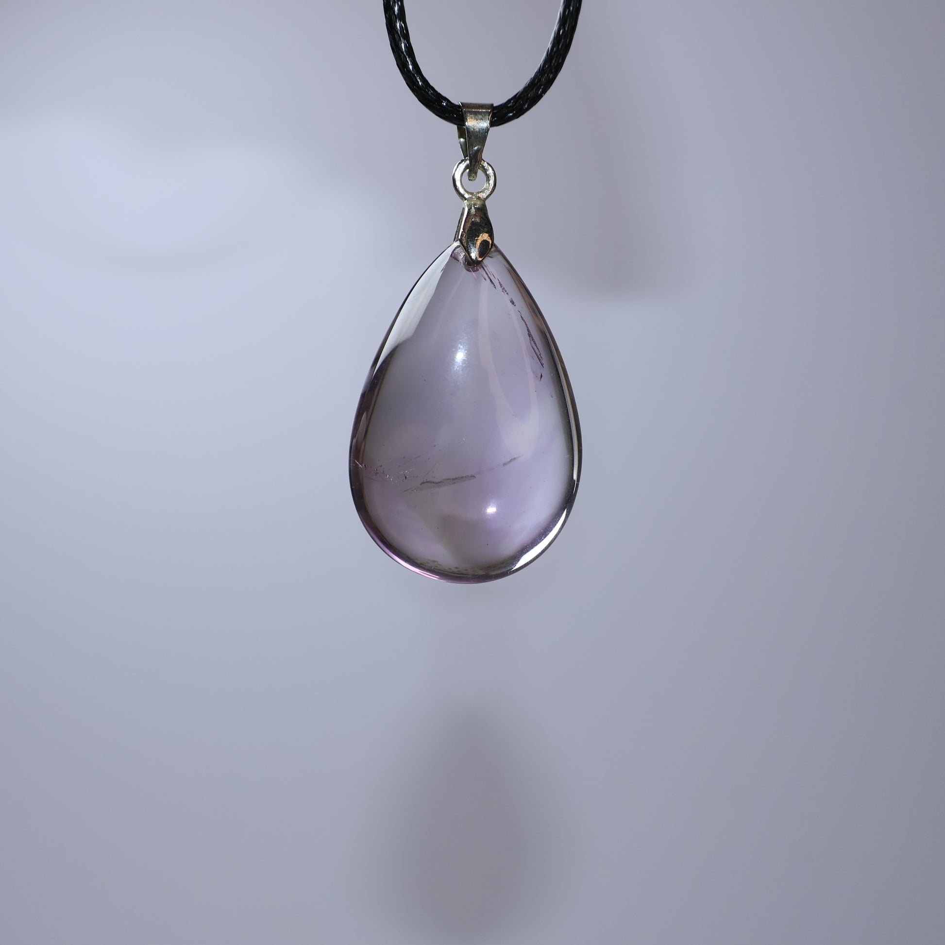 High clarity Ametrine teardrop pendant