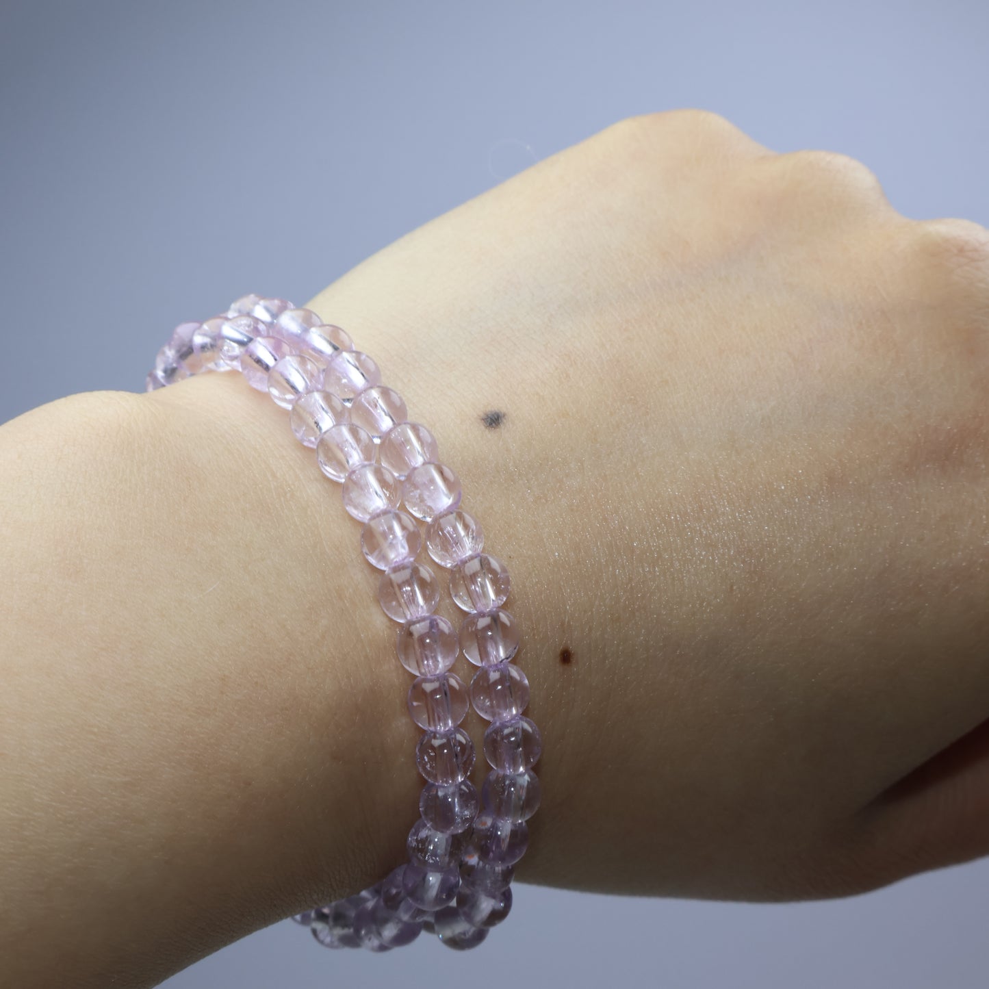 Amethyst Duo-Wrap Bracelet 玻利維亞紫水晶雙圈手串 – 5 mm（Bolivia 玻利維亞）