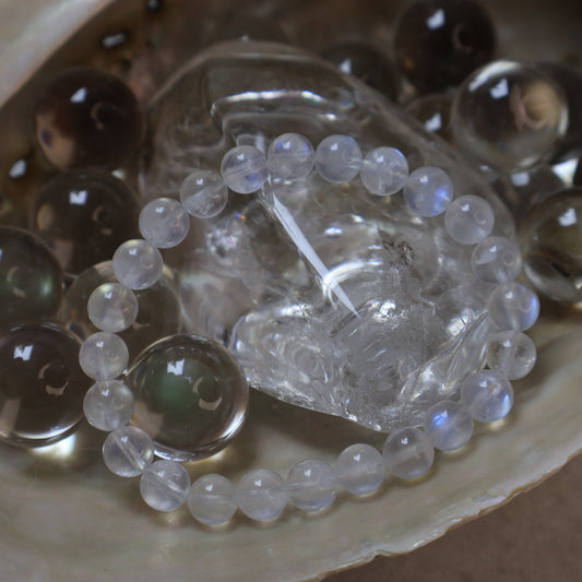 Moonstone Bracelet 月亮石手串 – 7mm