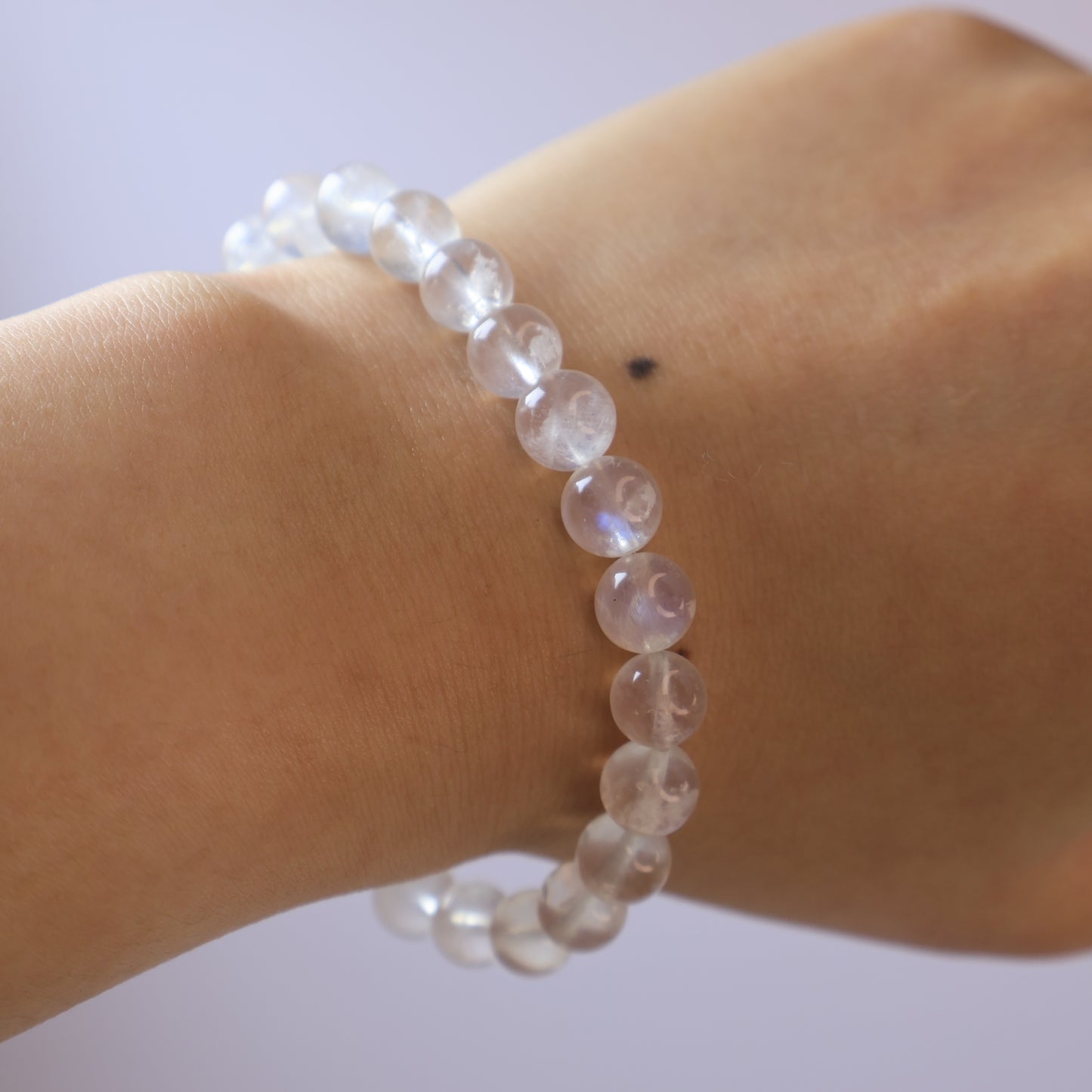 Moonstone Bracelet 月亮石手串 – 7mm