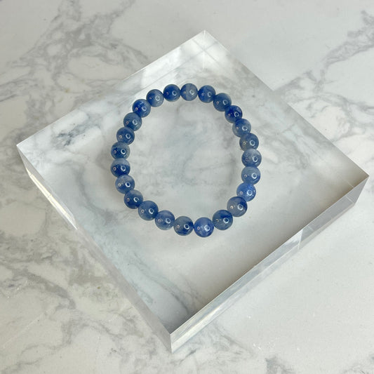 Kyanite Bracelet 藍晶石手串 – 7mm（Brazil 巴西）